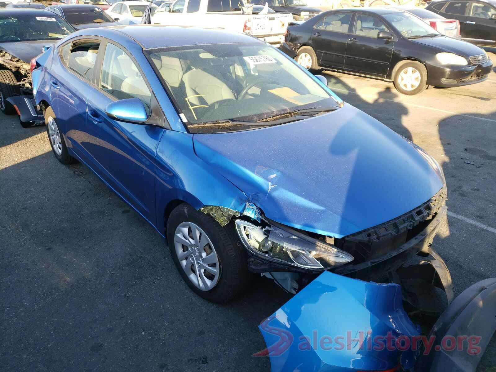 5NPD74LF5HH164878 2017 HYUNDAI ELANTRA