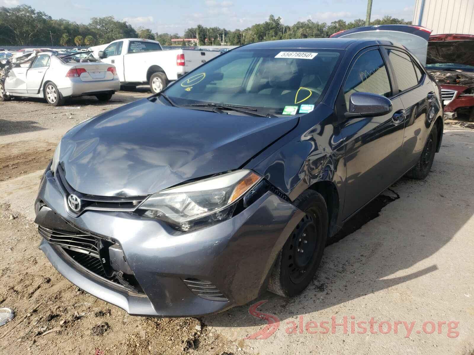 5YFBURHE5GP412965 2016 TOYOTA COROLLA