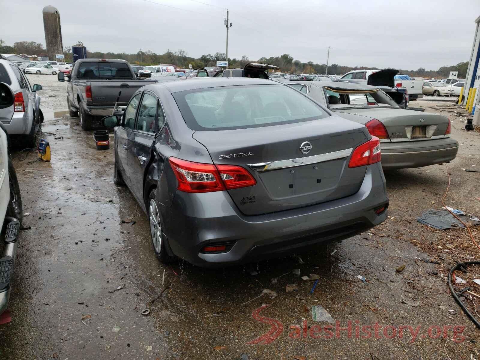 3N1AB7AP0KY382223 2019 NISSAN SENTRA