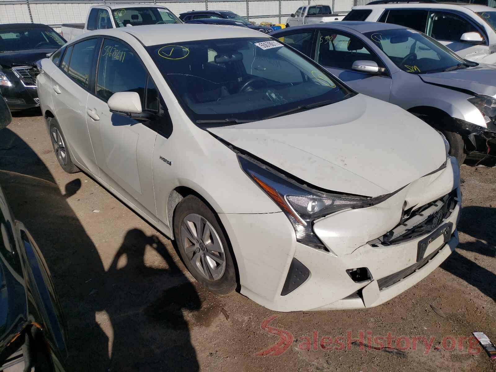 JTDKARFU9G3024486 2016 TOYOTA PRIUS