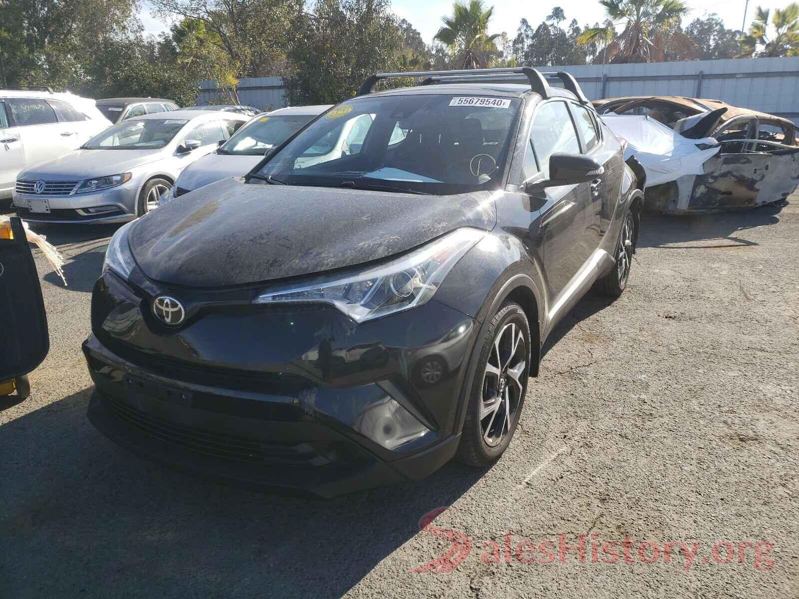 NMTKHMBX1JR033377 2018 TOYOTA C-HR