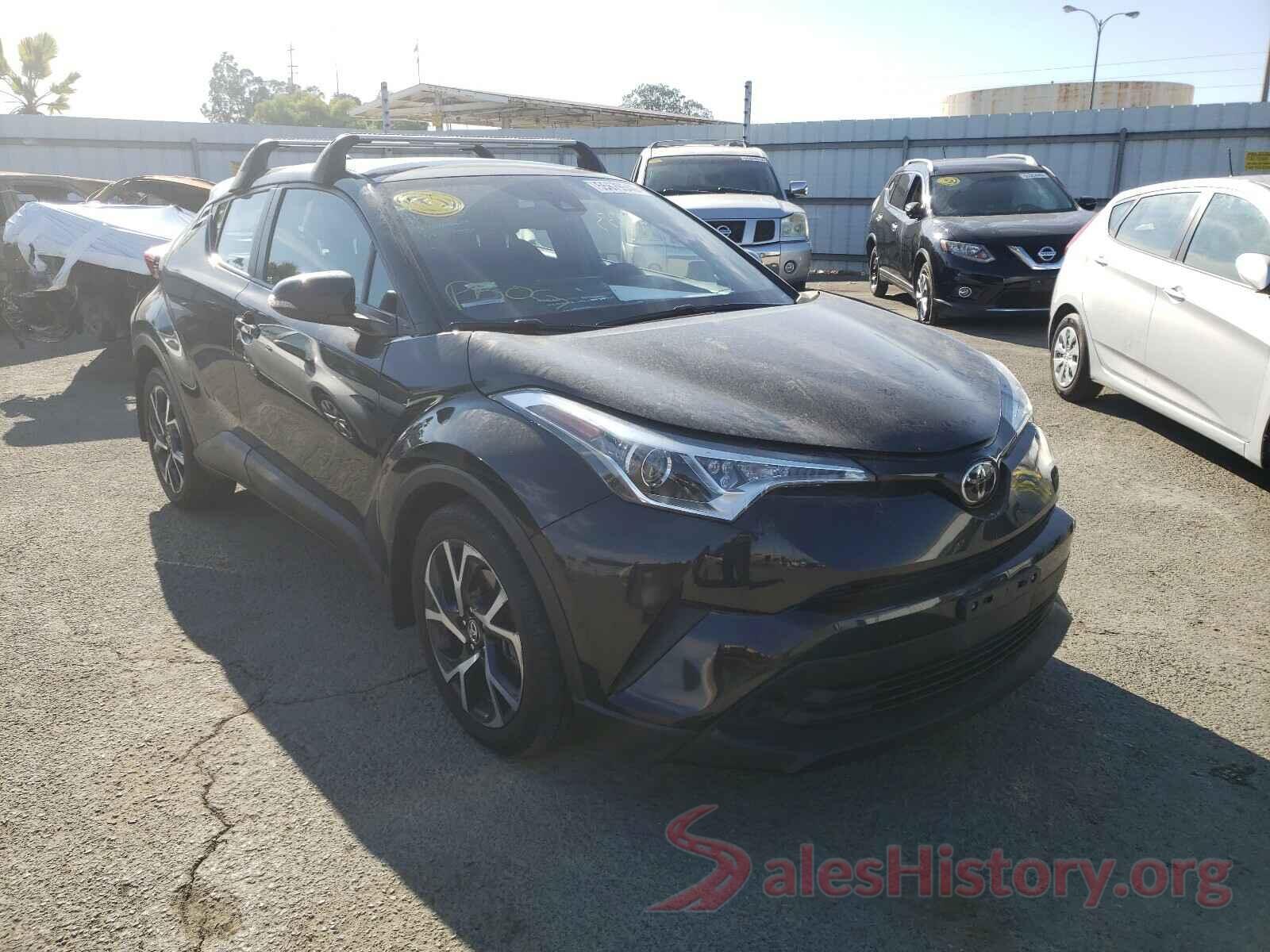 NMTKHMBX1JR033377 2018 TOYOTA C-HR