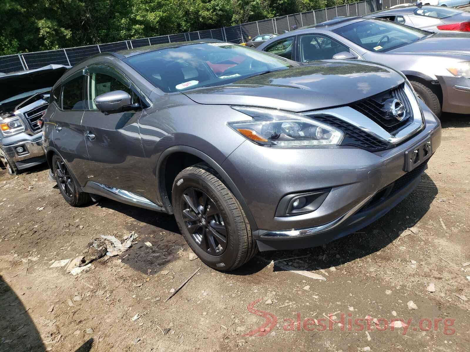 5N1AZ2MH5JN199486 2018 NISSAN MURANO