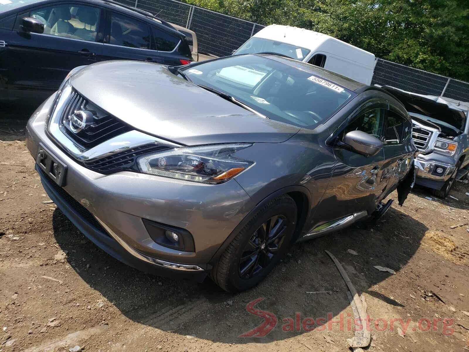 5N1AZ2MH5JN199486 2018 NISSAN MURANO