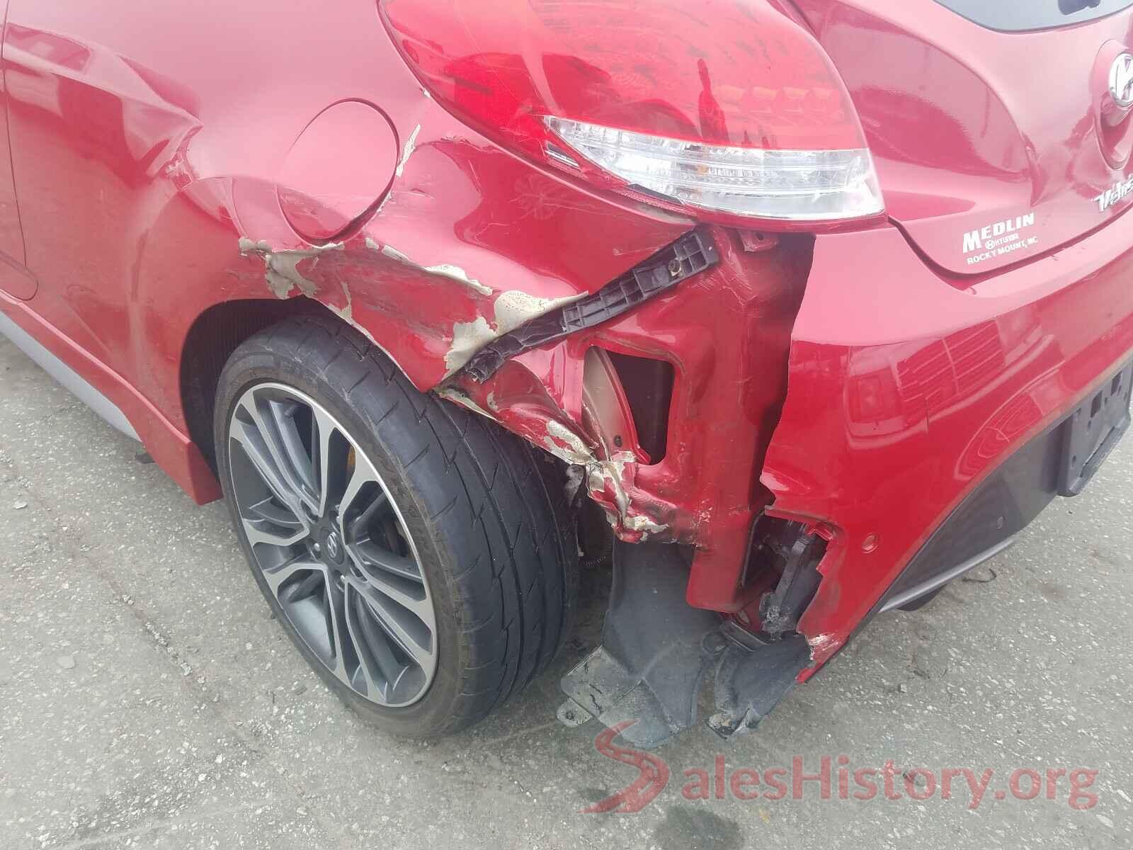 KMHTC6AE5GU274357 2016 HYUNDAI VELOSTER