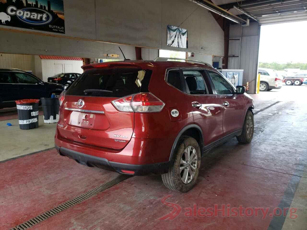 KNMAT2MV3GP667692 2016 NISSAN ROGUE