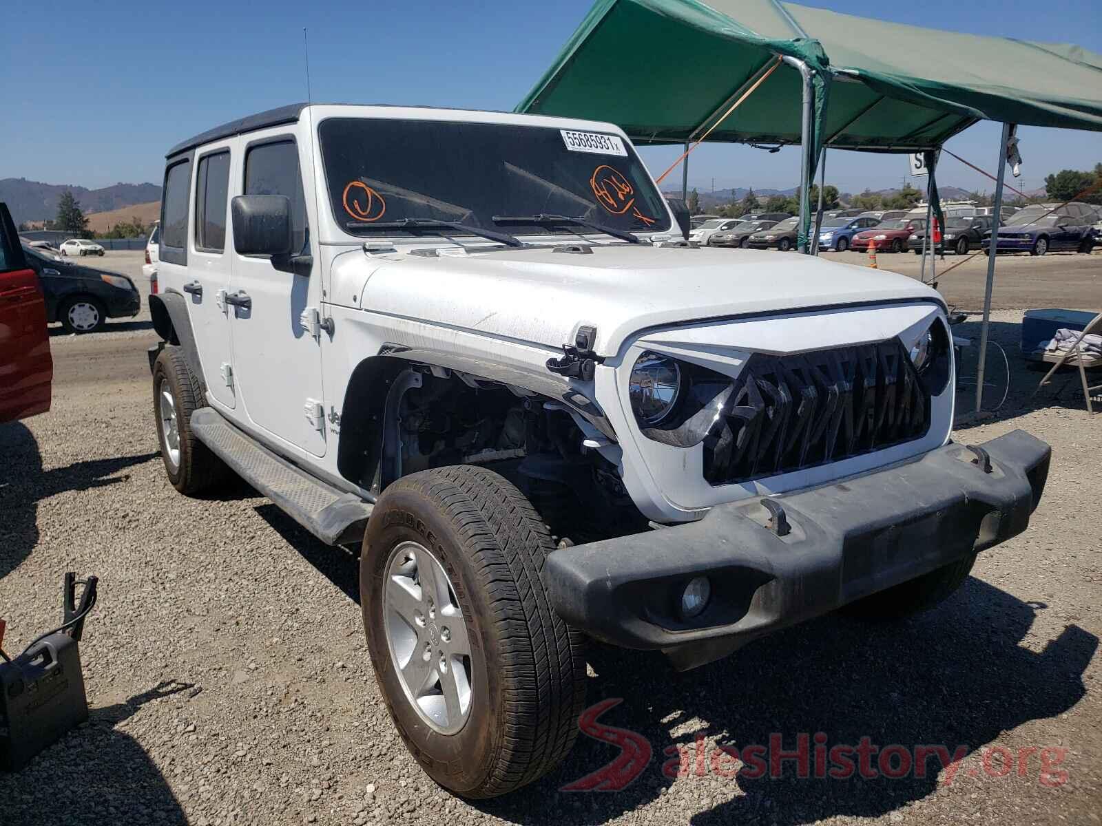 1C4HJXDG0KW536589 2019 JEEP WRANGLER