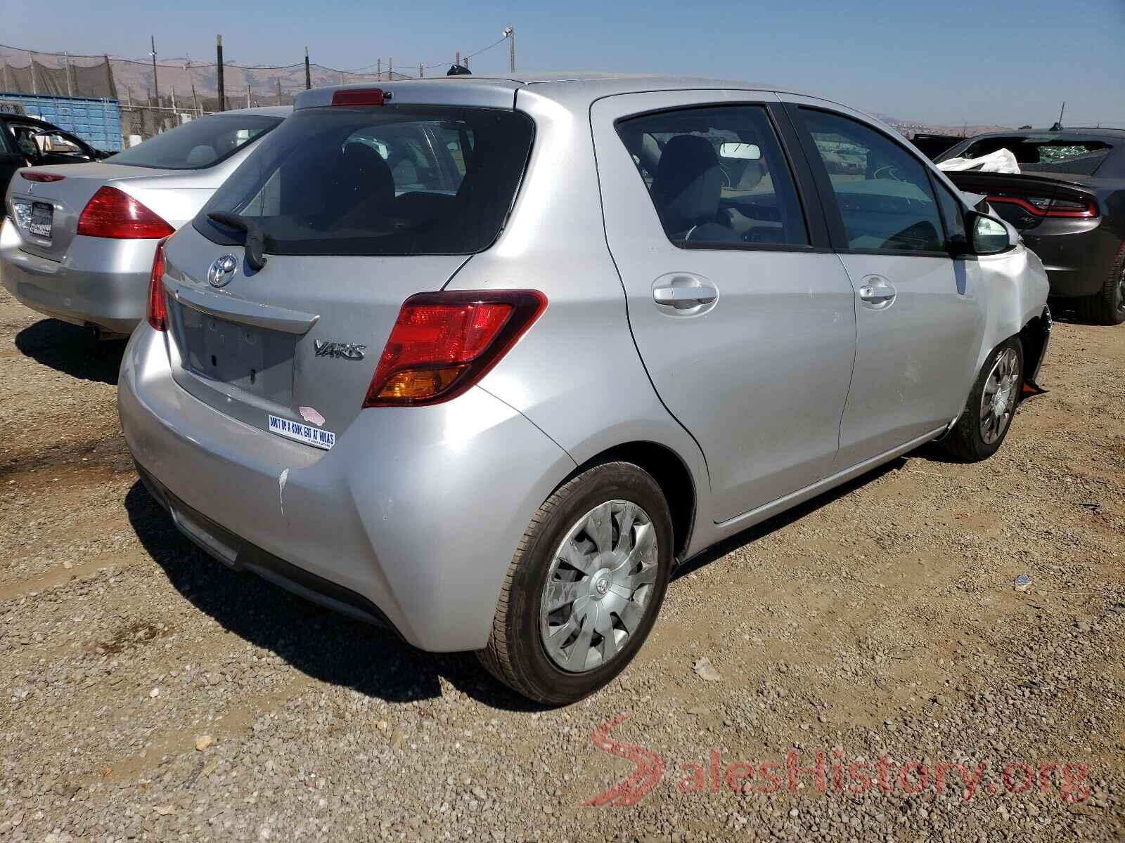 VNKKTUD36HA081692 2017 TOYOTA YARIS