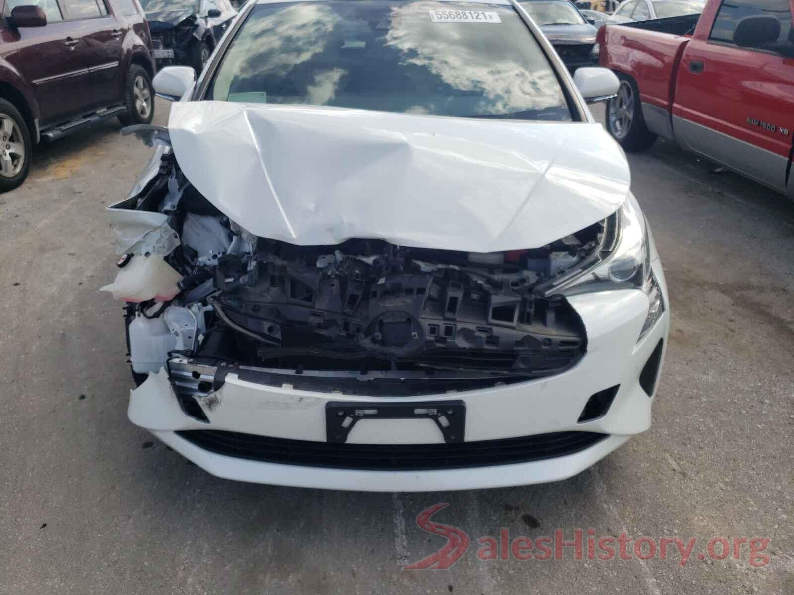 JTDKARFU3J3060469 2018 TOYOTA PRIUS