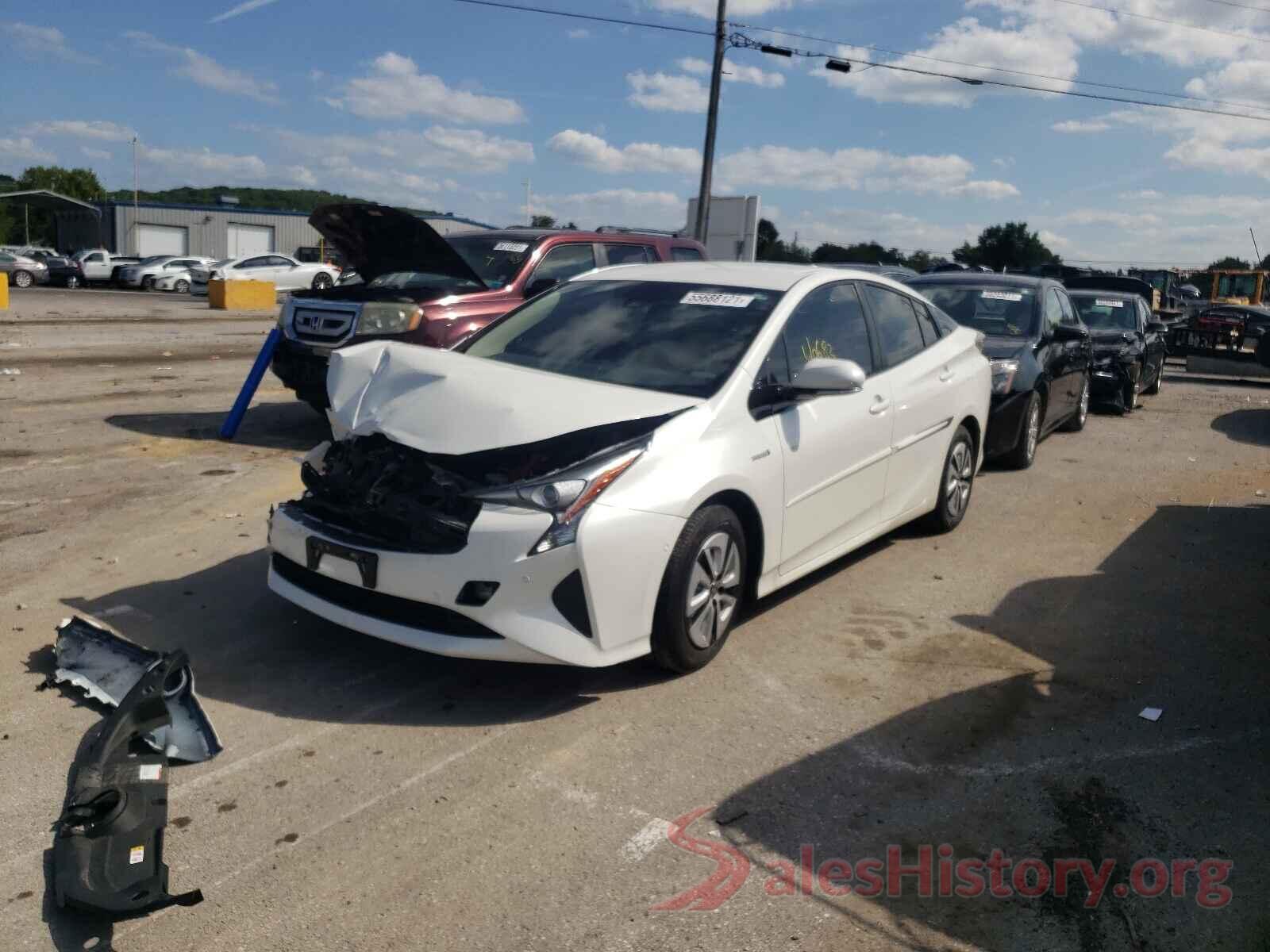 JTDKARFU3J3060469 2018 TOYOTA PRIUS