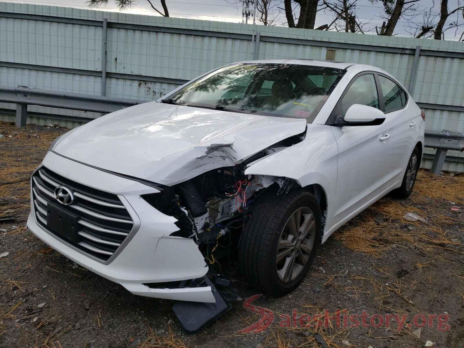 5NPD84LF8JH384406 2018 HYUNDAI ELANTRA