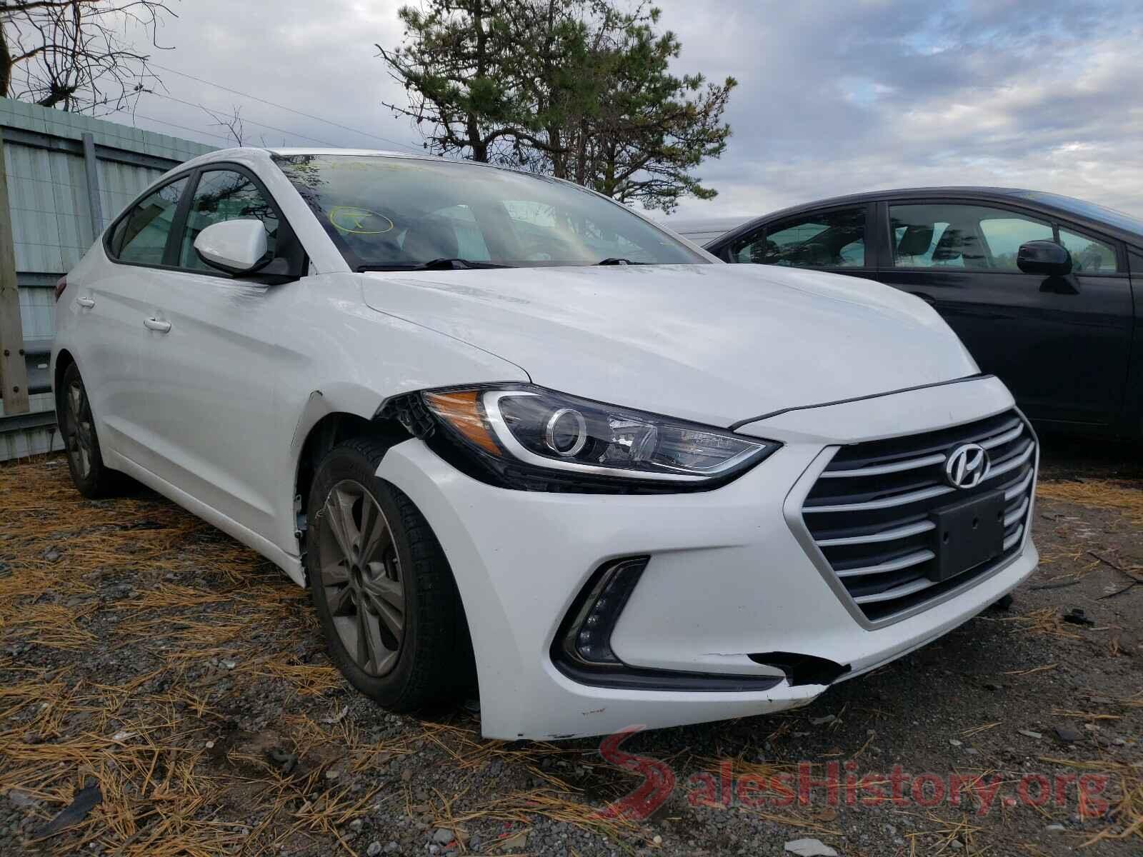 5NPD84LF8JH384406 2018 HYUNDAI ELANTRA