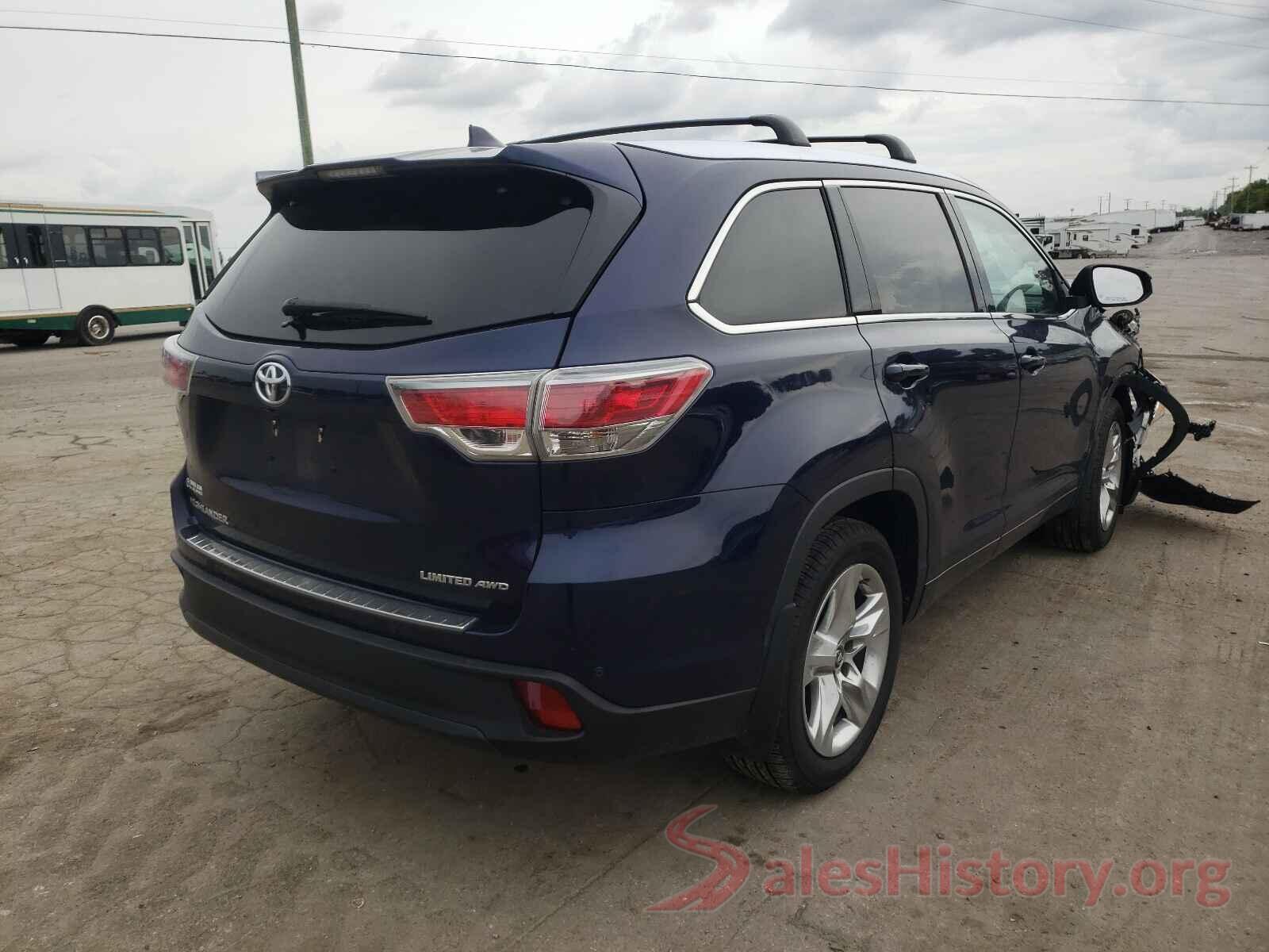 5TDDKRFH9GS311804 2016 TOYOTA HIGHLANDER