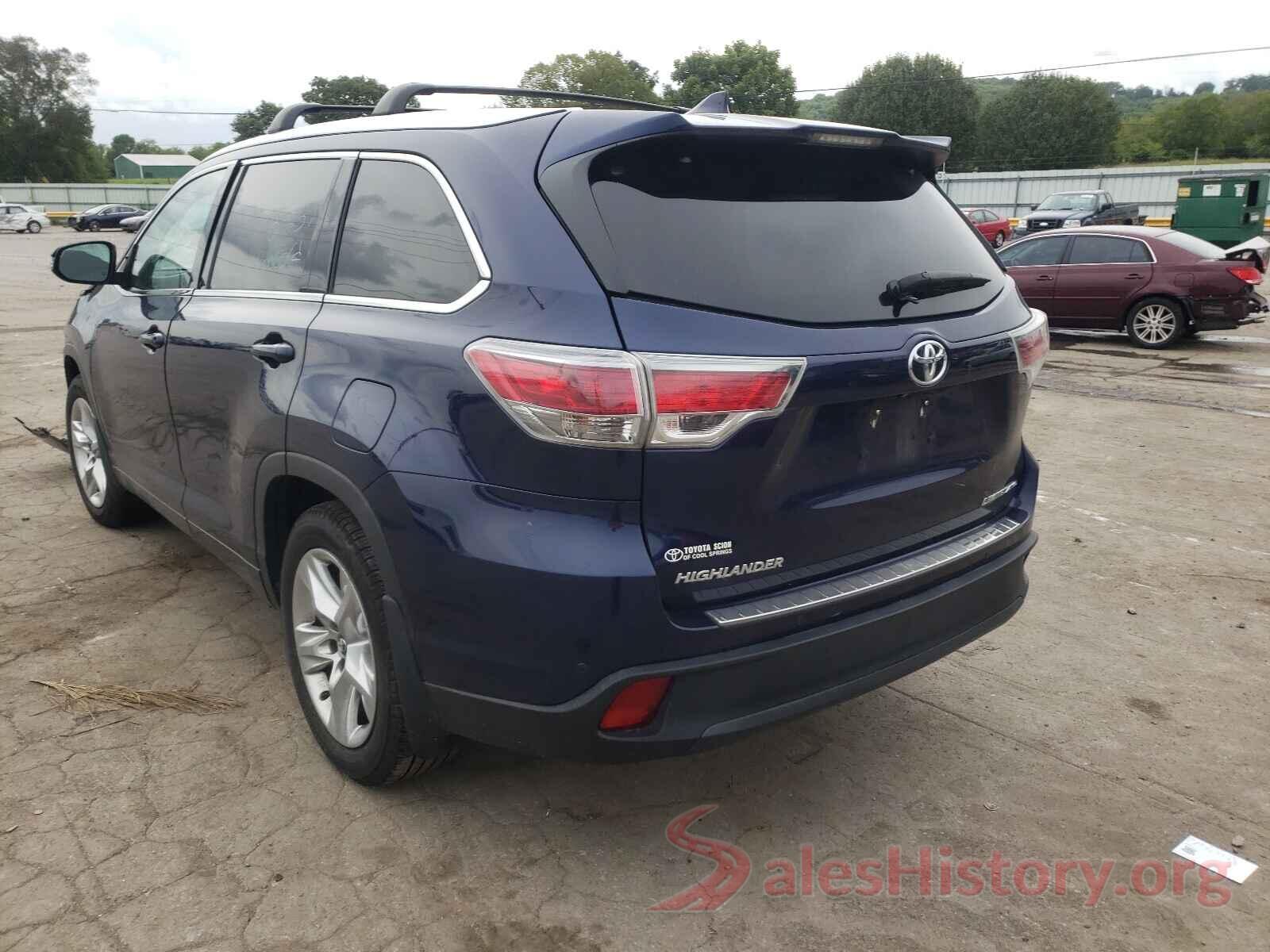 5TDDKRFH9GS311804 2016 TOYOTA HIGHLANDER