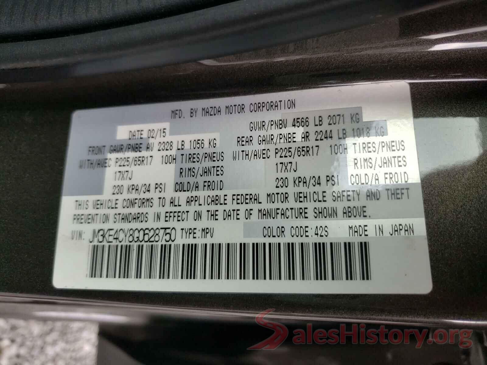 JM3KE4CY8G0628750 2016 MAZDA CX-5