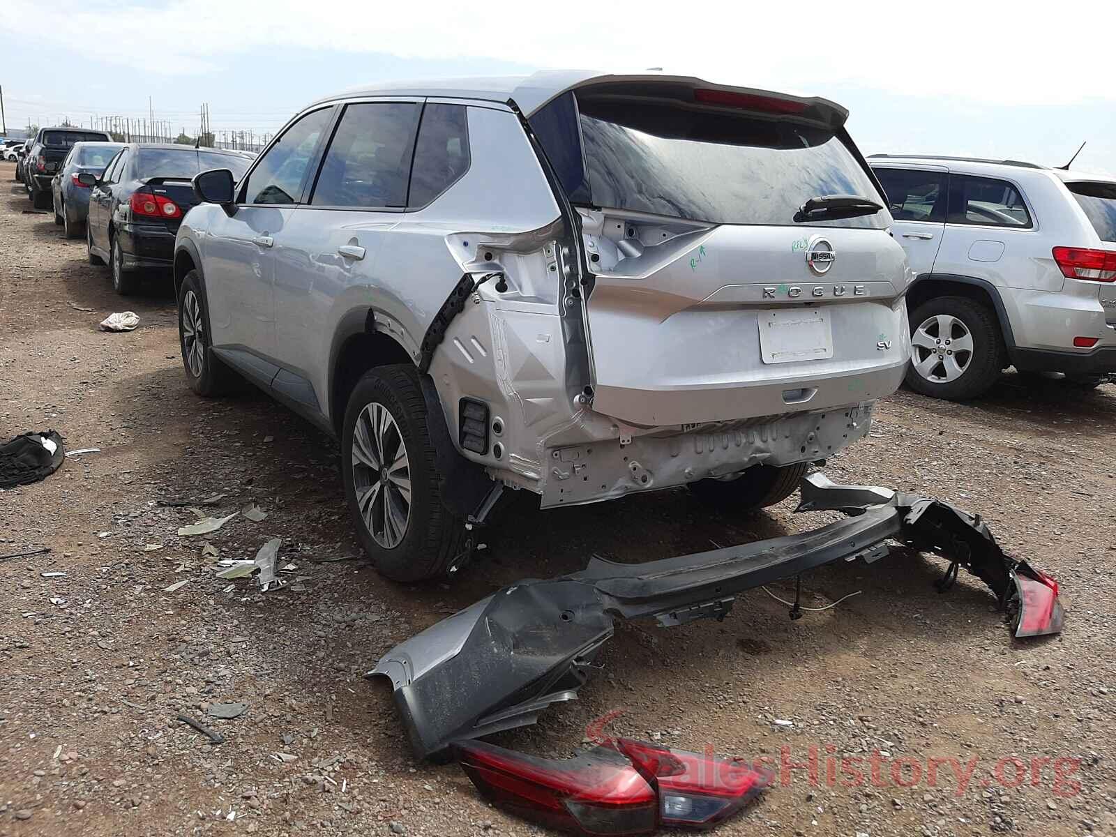 JN8AT3BA0MW017200 2021 NISSAN ROGUE