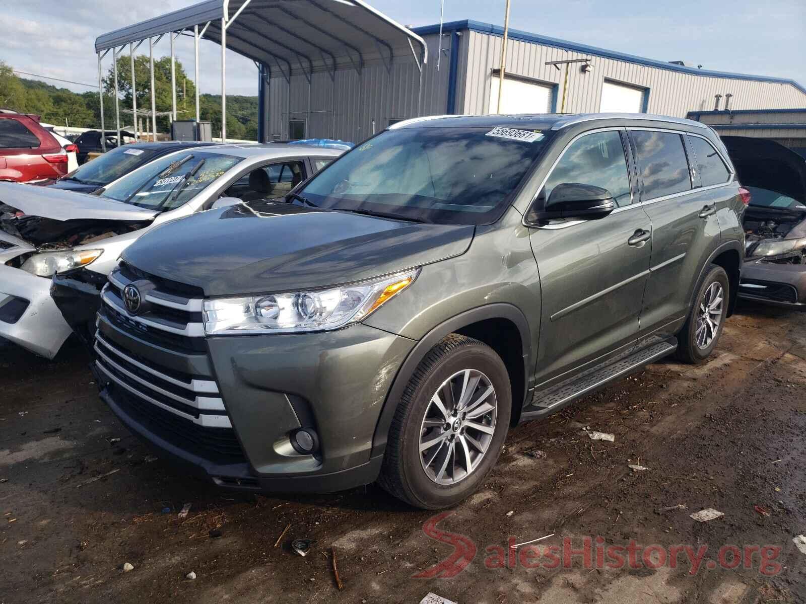 5TDJZRFH1JS816967 2018 TOYOTA HIGHLANDER