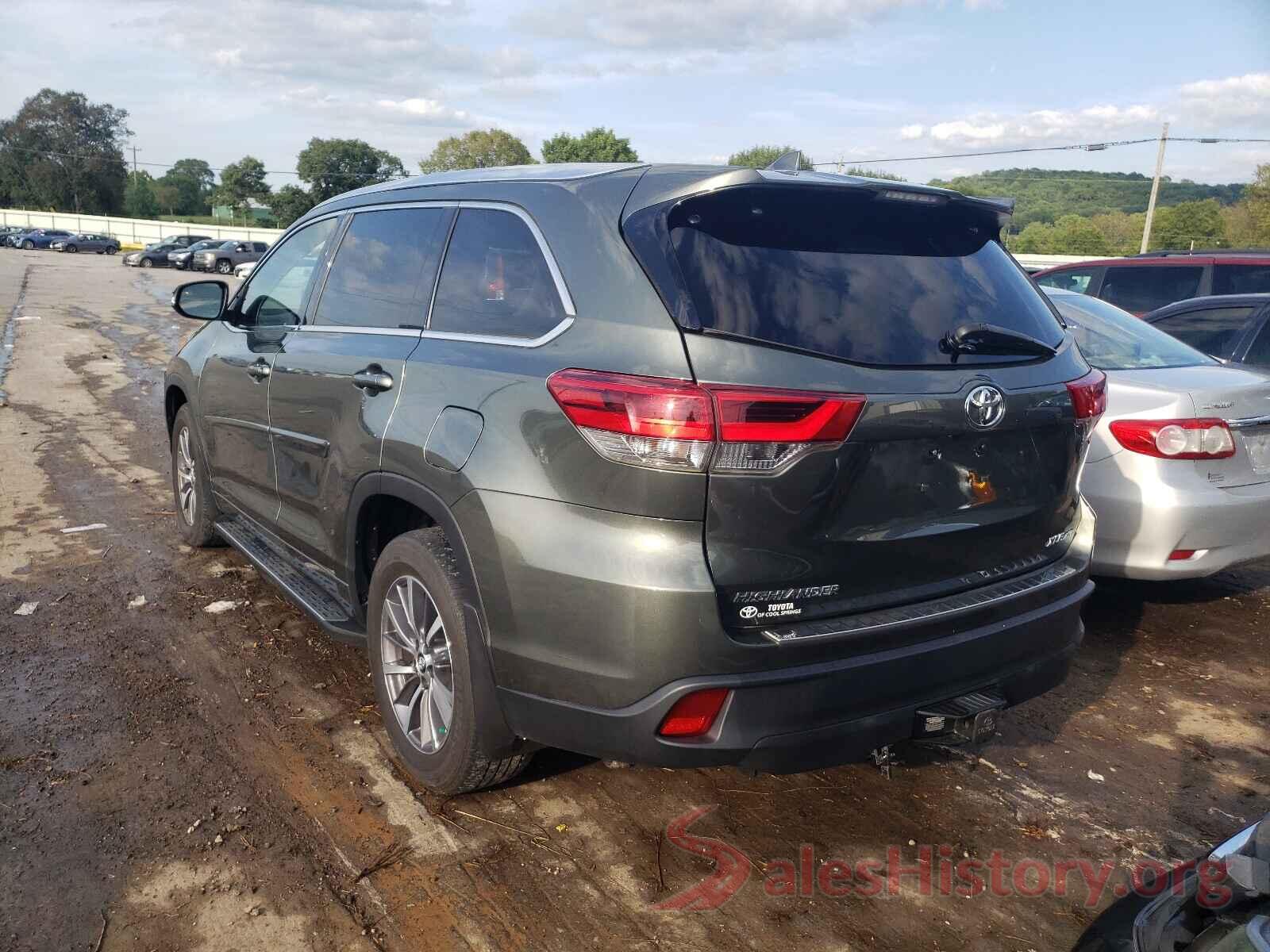 5TDJZRFH1JS816967 2018 TOYOTA HIGHLANDER