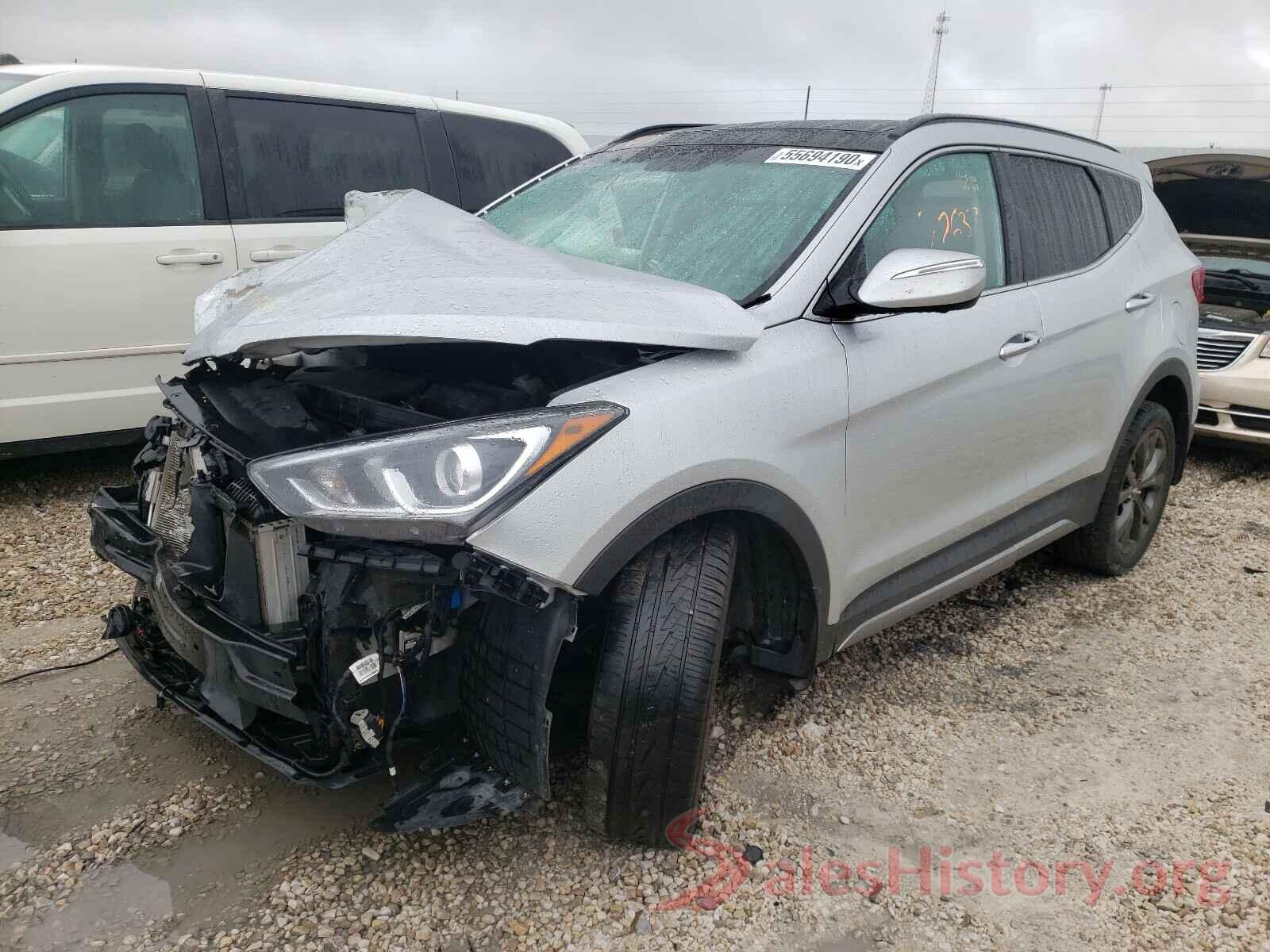 5XYZWDLA7HG501670 2017 HYUNDAI SANTA FE