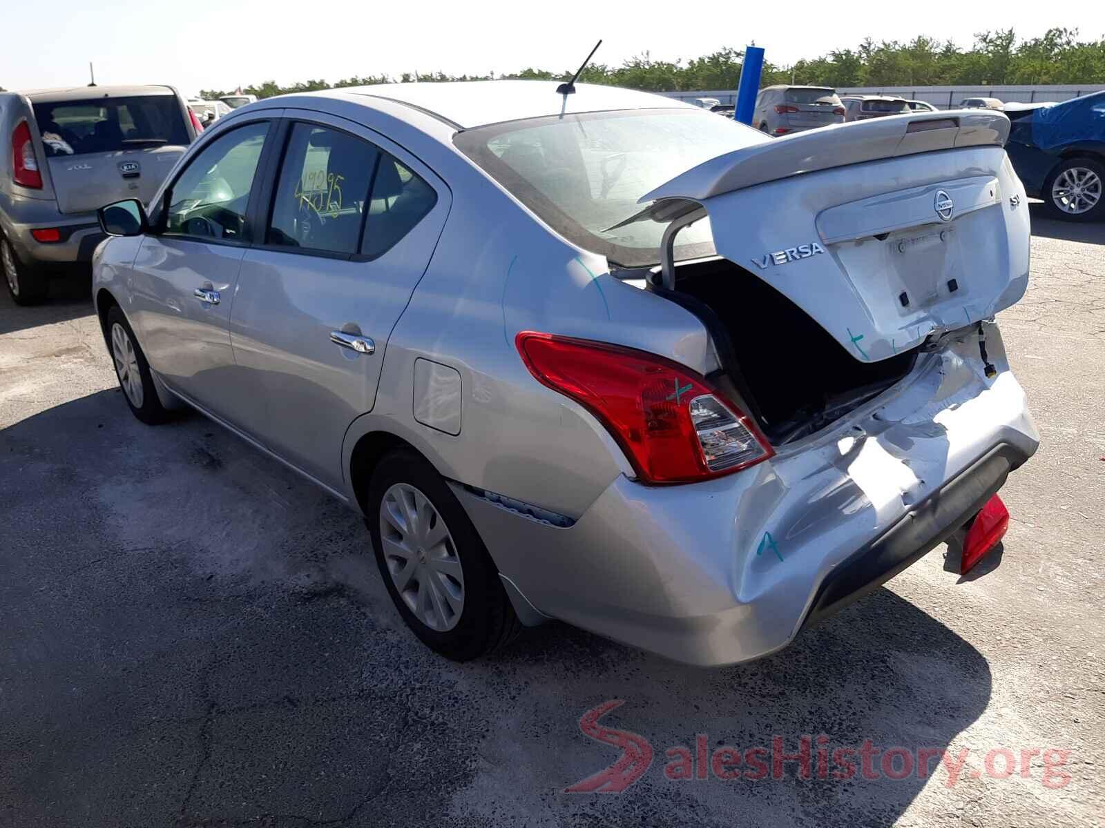 3N1CN7AP3KL811142 2019 NISSAN VERSA