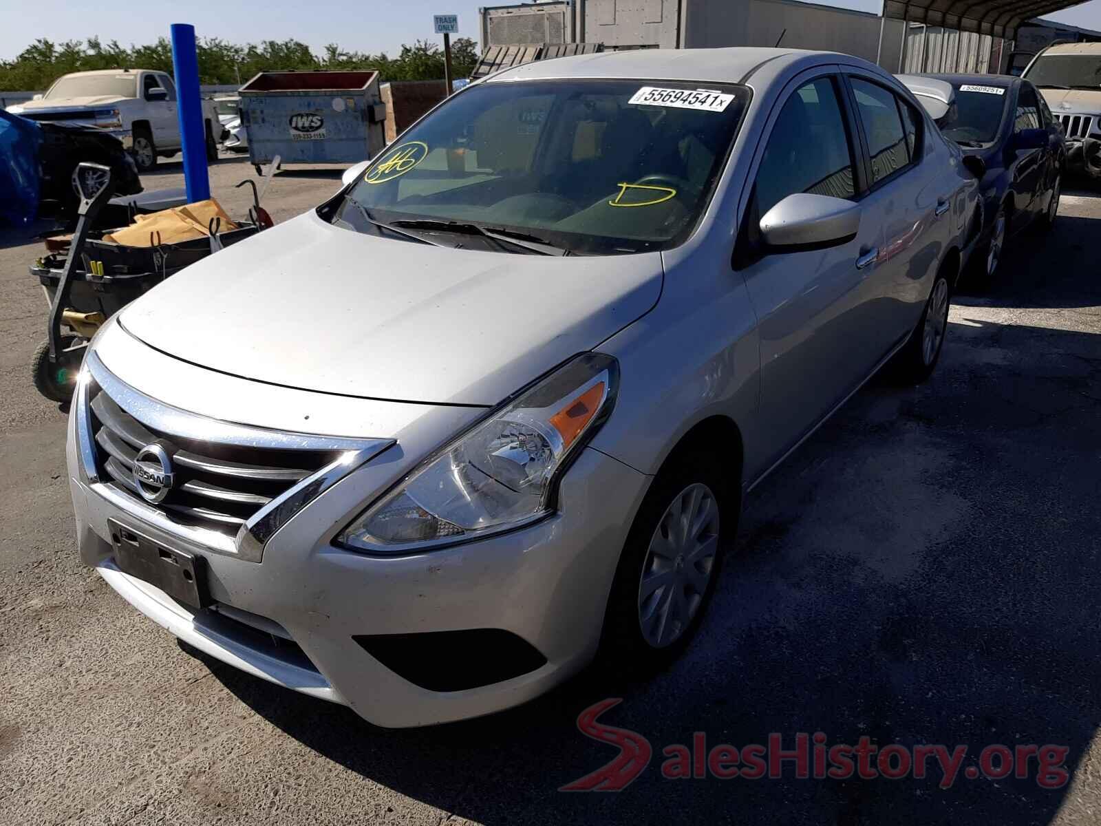 3N1CN7AP3KL811142 2019 NISSAN VERSA