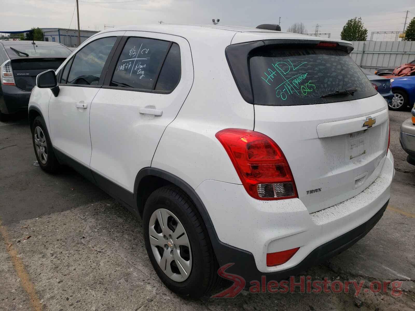 3GNCJKSB1HL290176 2017 CHEVROLET TRAX