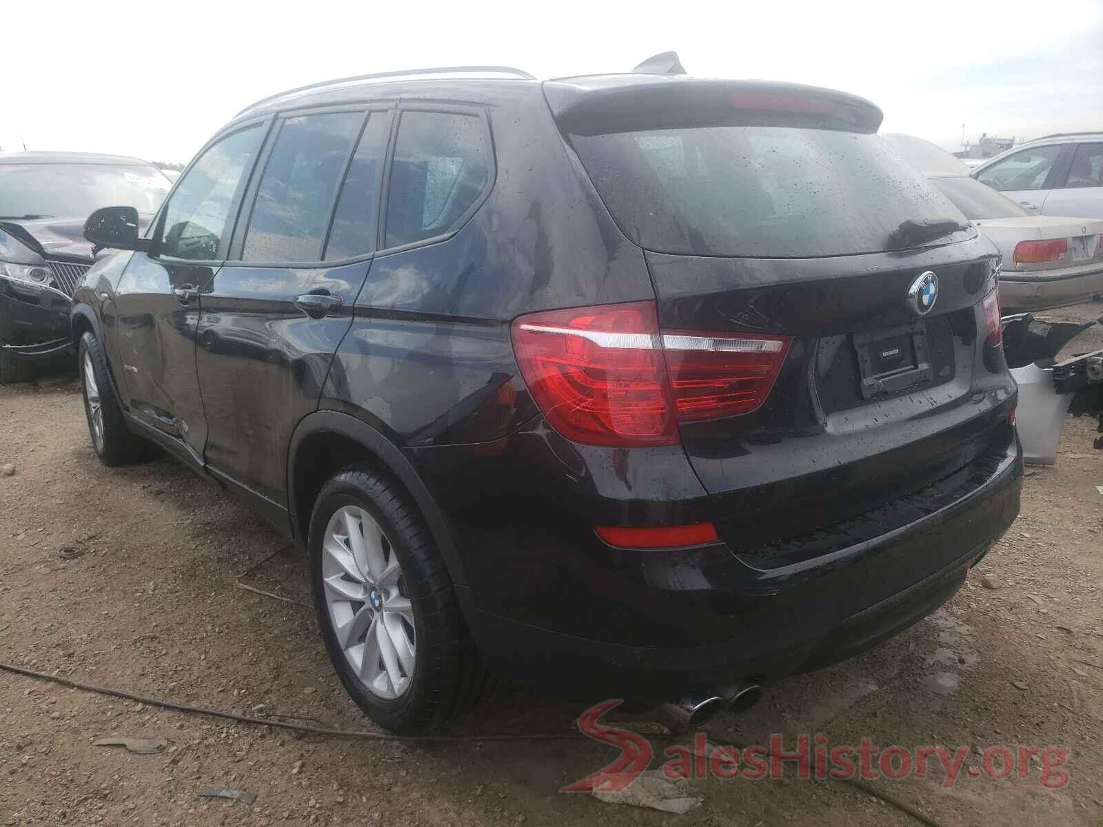 5UXWX9C33H0W71849 2017 BMW X3