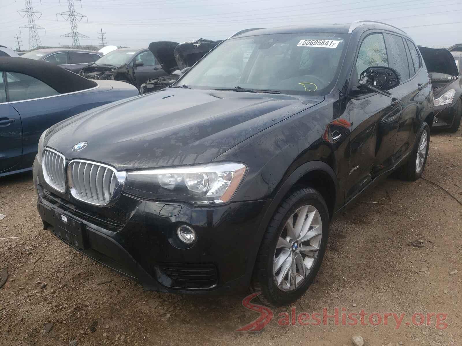 5UXWX9C33H0W71849 2017 BMW X3