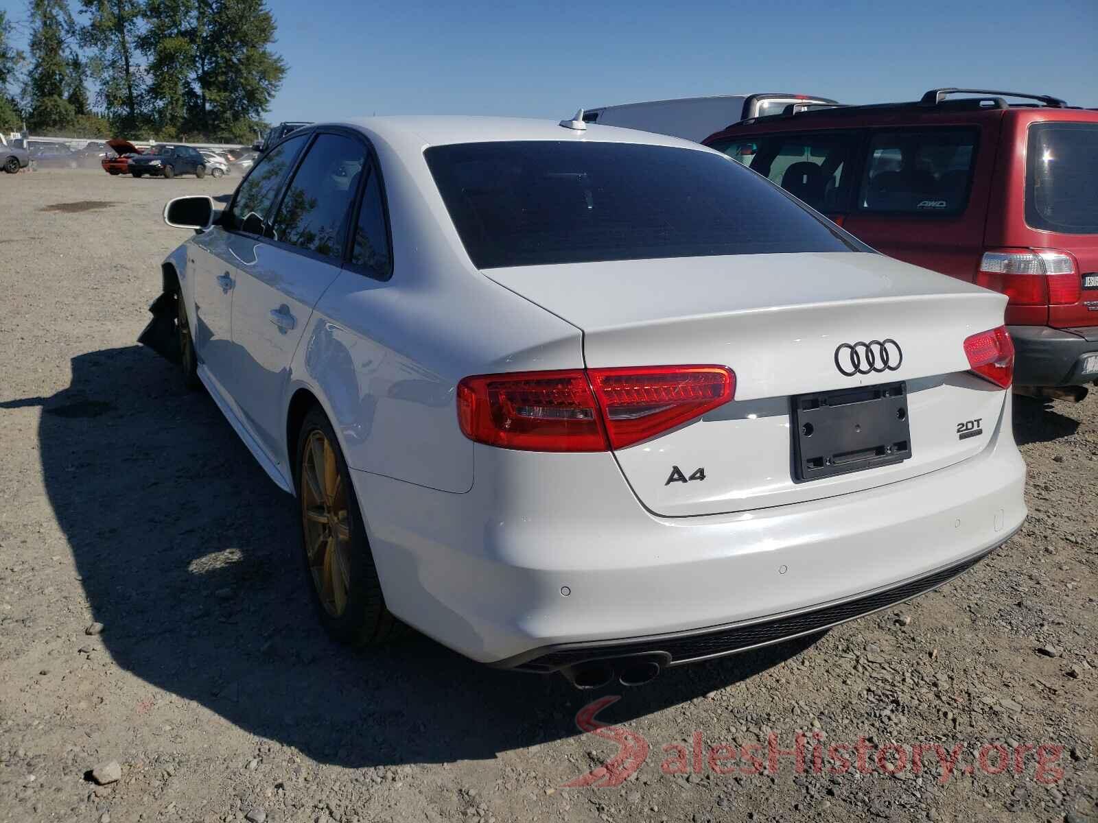 WAUFFAFL7GN003861 2016 AUDI A4