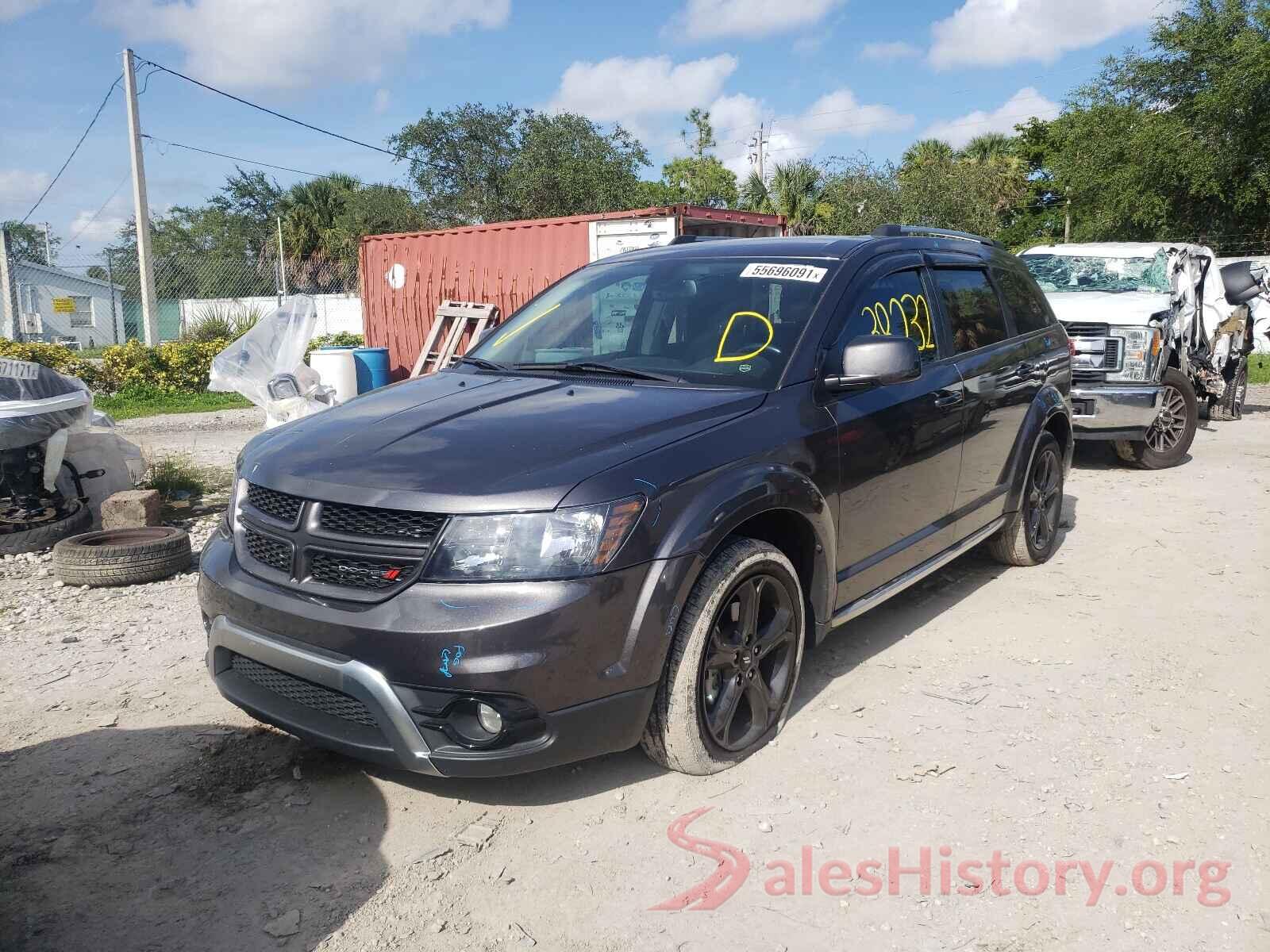 3C4PDCGG8KT841349 2019 DODGE JOURNEY