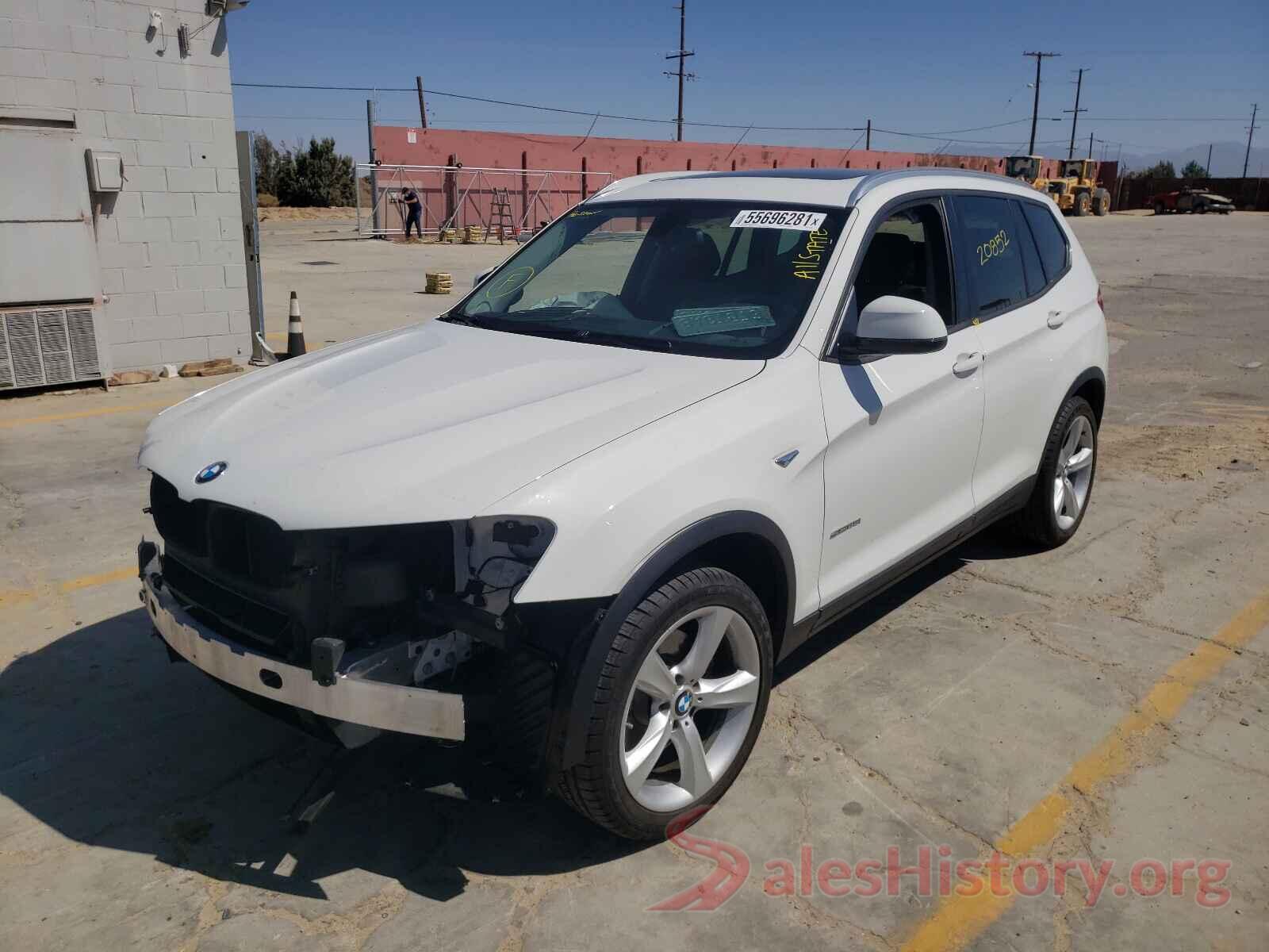 5UXWZ7C33H0X43194 2017 BMW X3