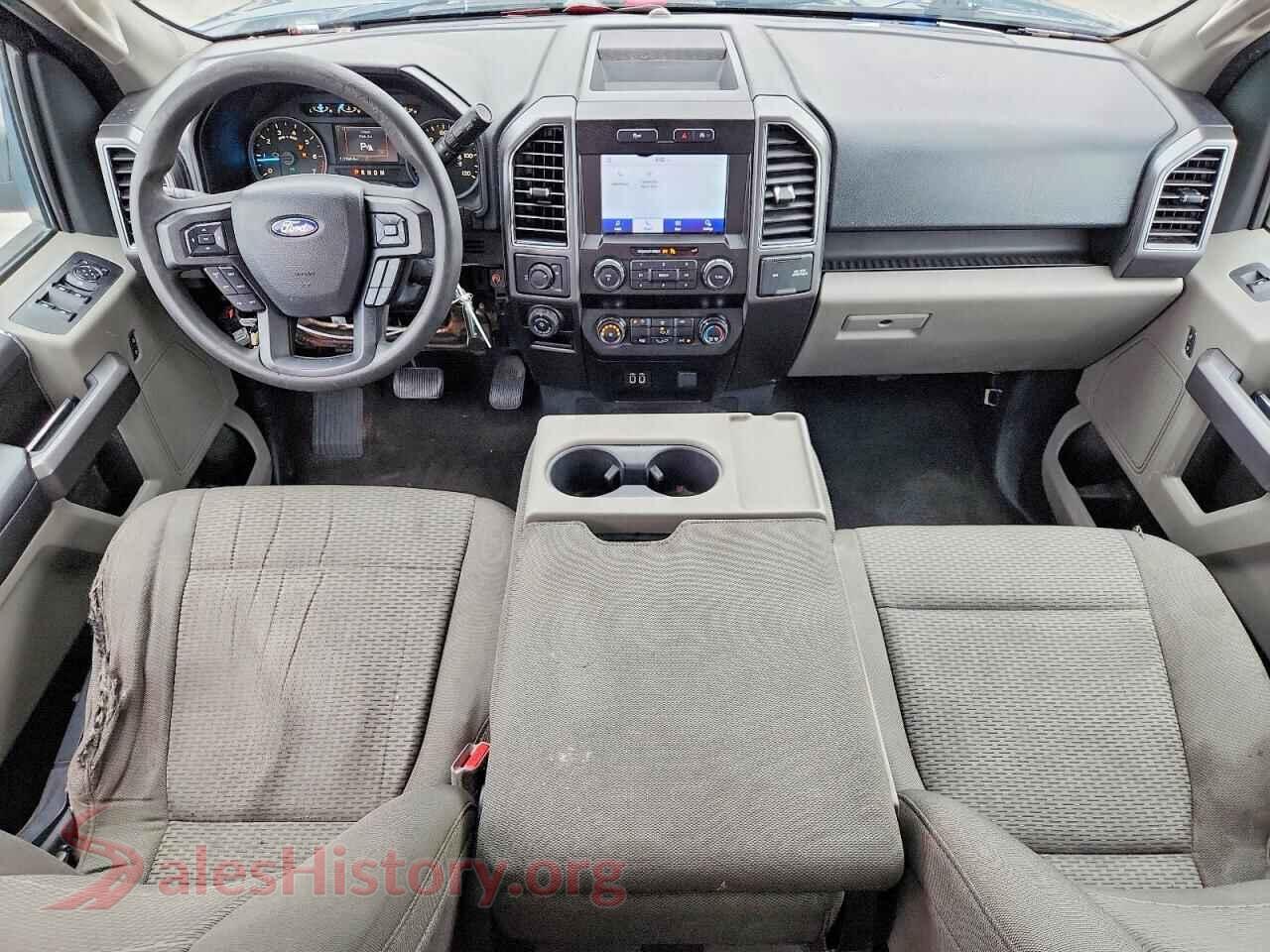 2020 FORD F150 VIN 1FTEX1C57LFA98797, interior dashboard
