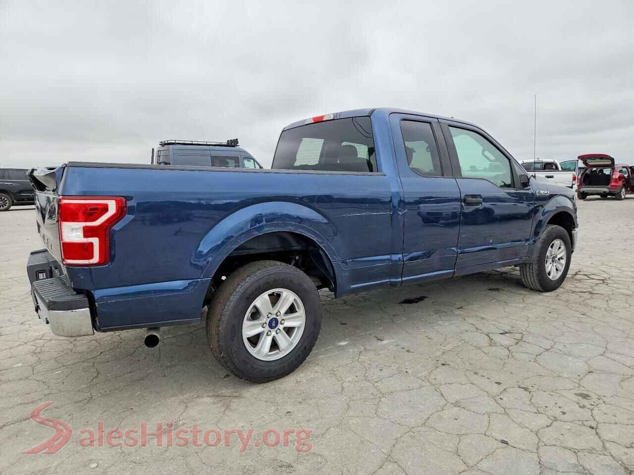 2020 FORD F150 VIN 1FTEX1C57LFA98797, right side view