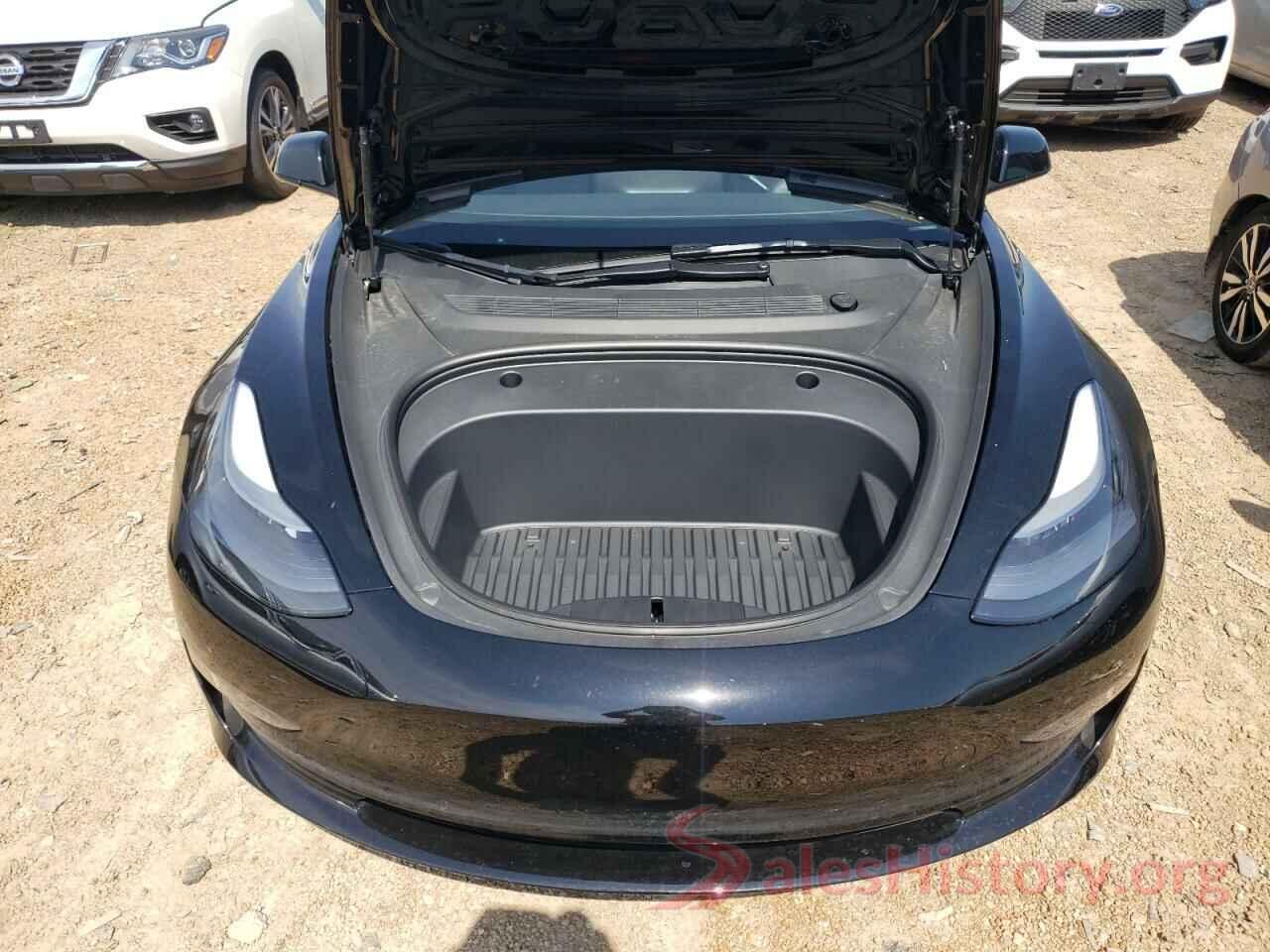 5YJ3E1EB2NF172845 2022 TESLA MODEL 3