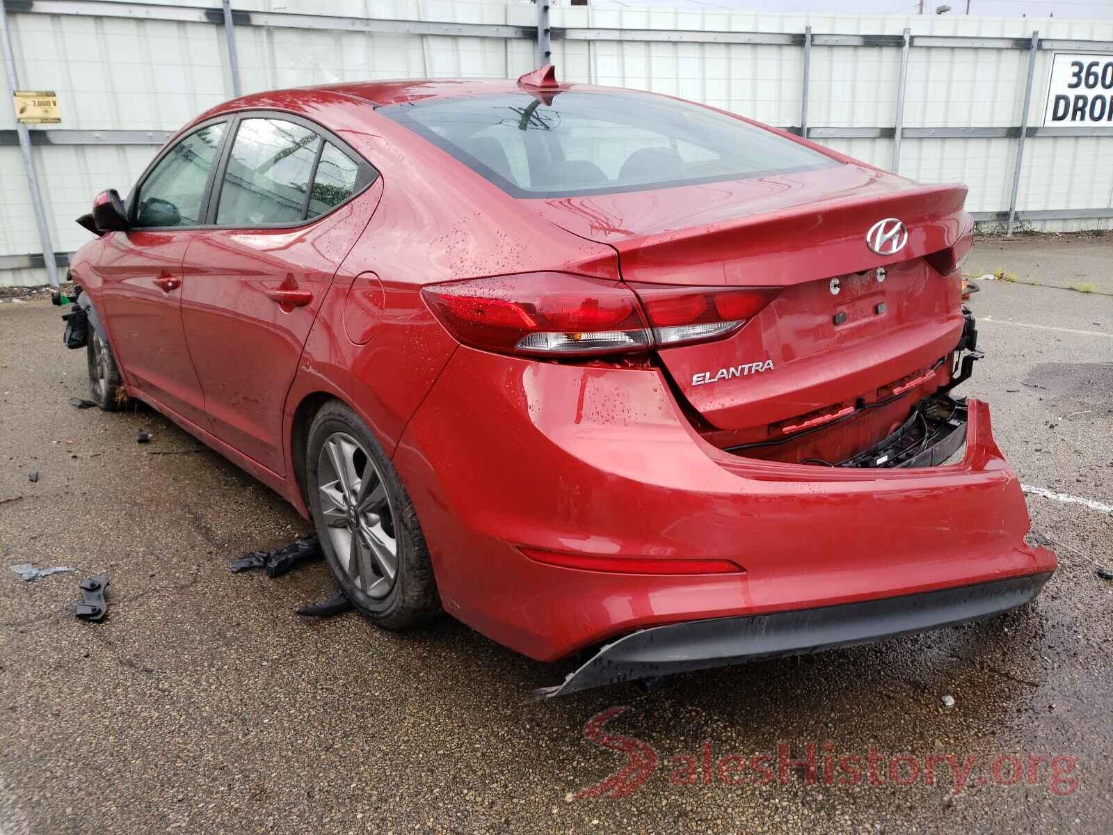 5NPD84LF7HH170632 2017 HYUNDAI ELANTRA