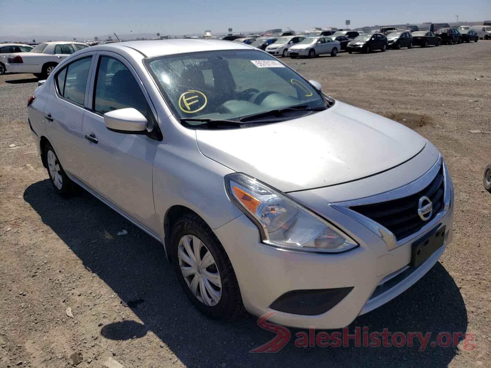 3N1CN7AP2GL909229 2016 NISSAN VERSA