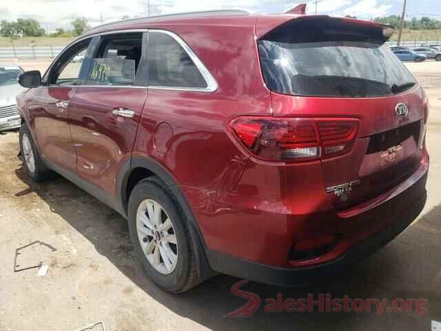 5XYPGDA31KG591401 2019 KIA SORENTO