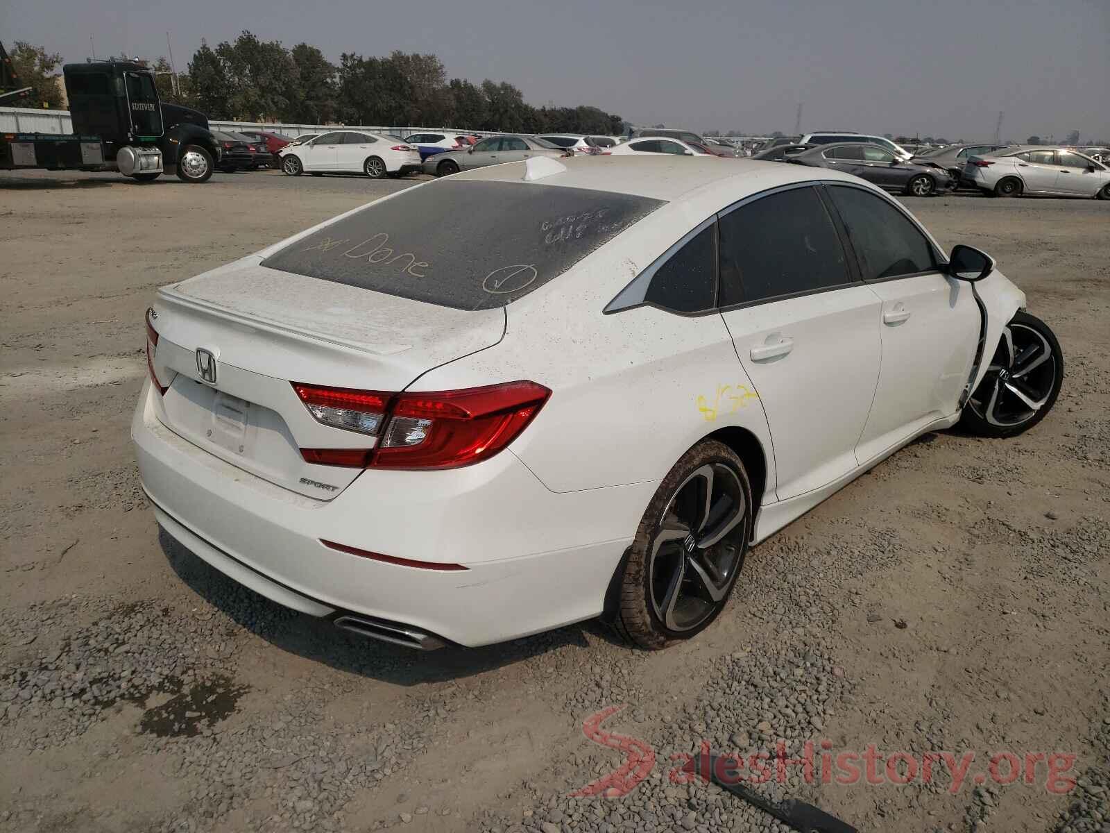 1HGCV1F3XKA058671 2019 HONDA ACCORD