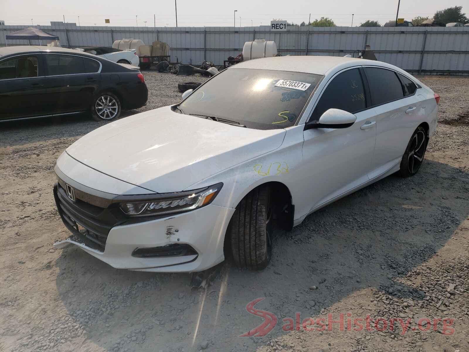 1HGCV1F3XKA058671 2019 HONDA ACCORD