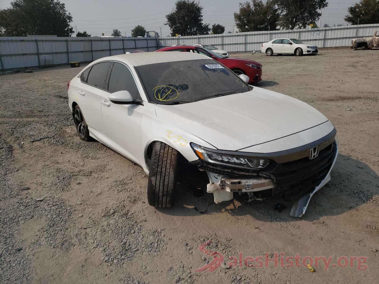 1HGCV1F3XKA058671 2019 HONDA ACCORD