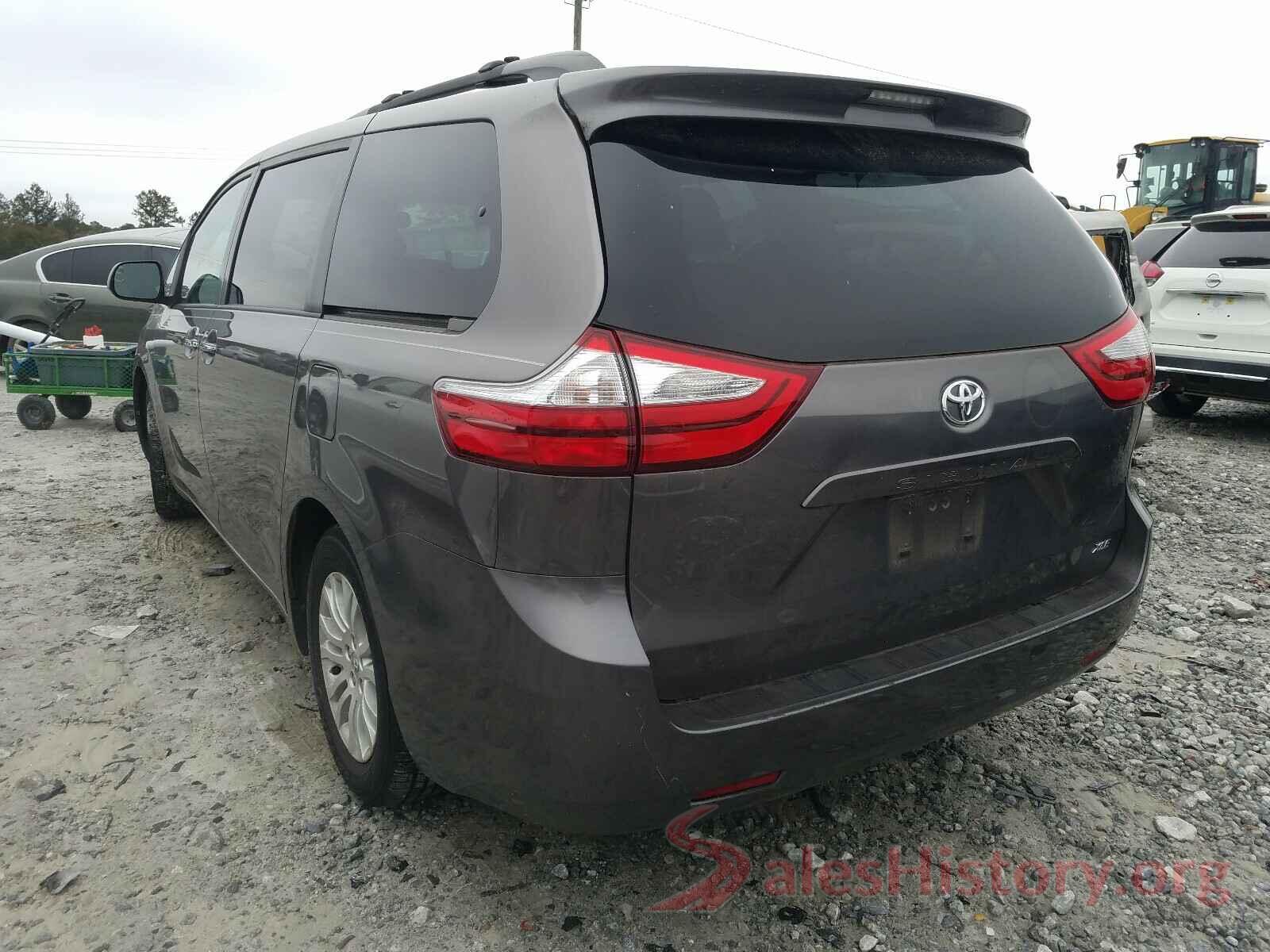 5TDYK3DC6GS762792 2016 TOYOTA SIENNA