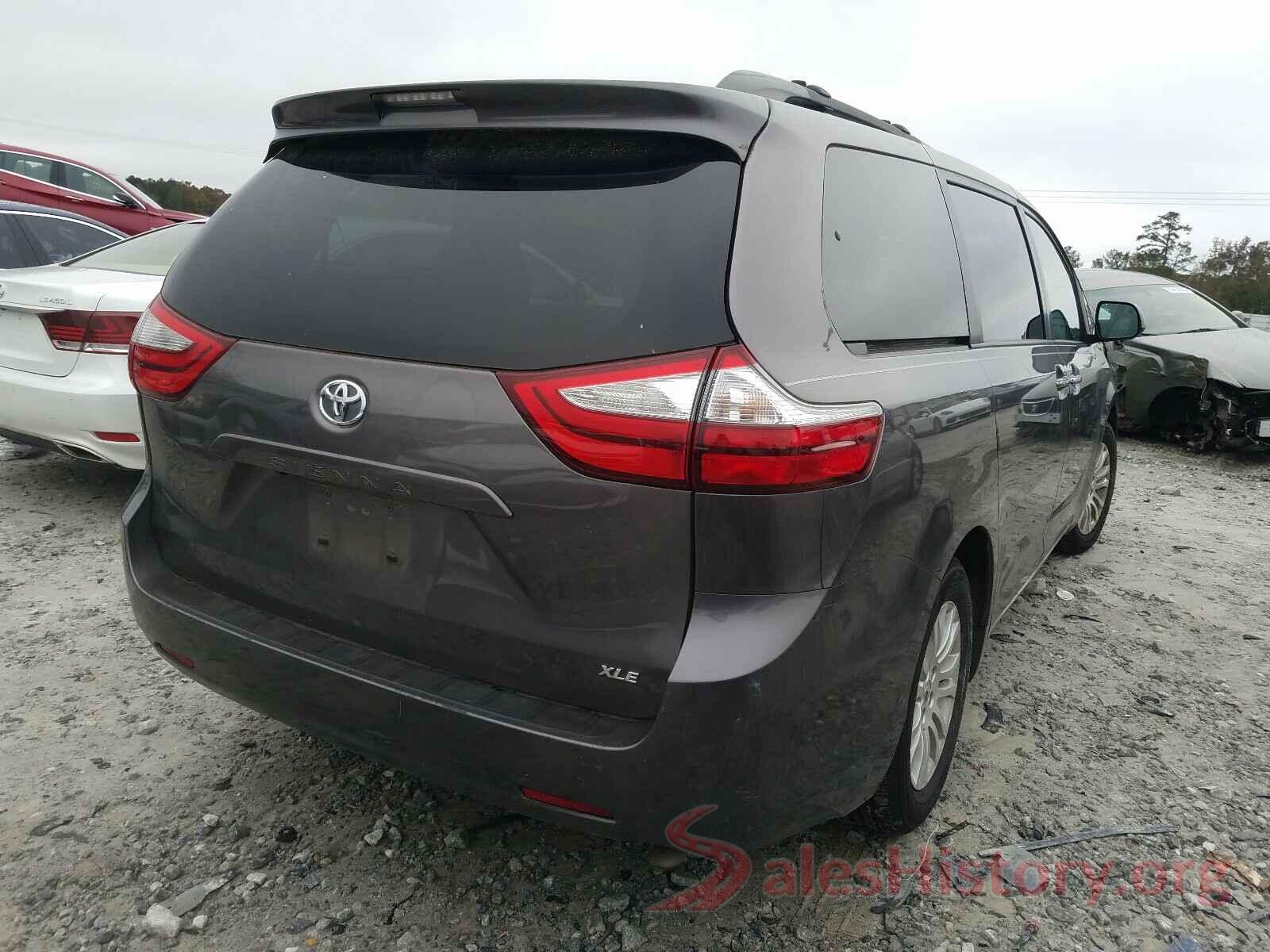 5TDYK3DC6GS762792 2016 TOYOTA SIENNA