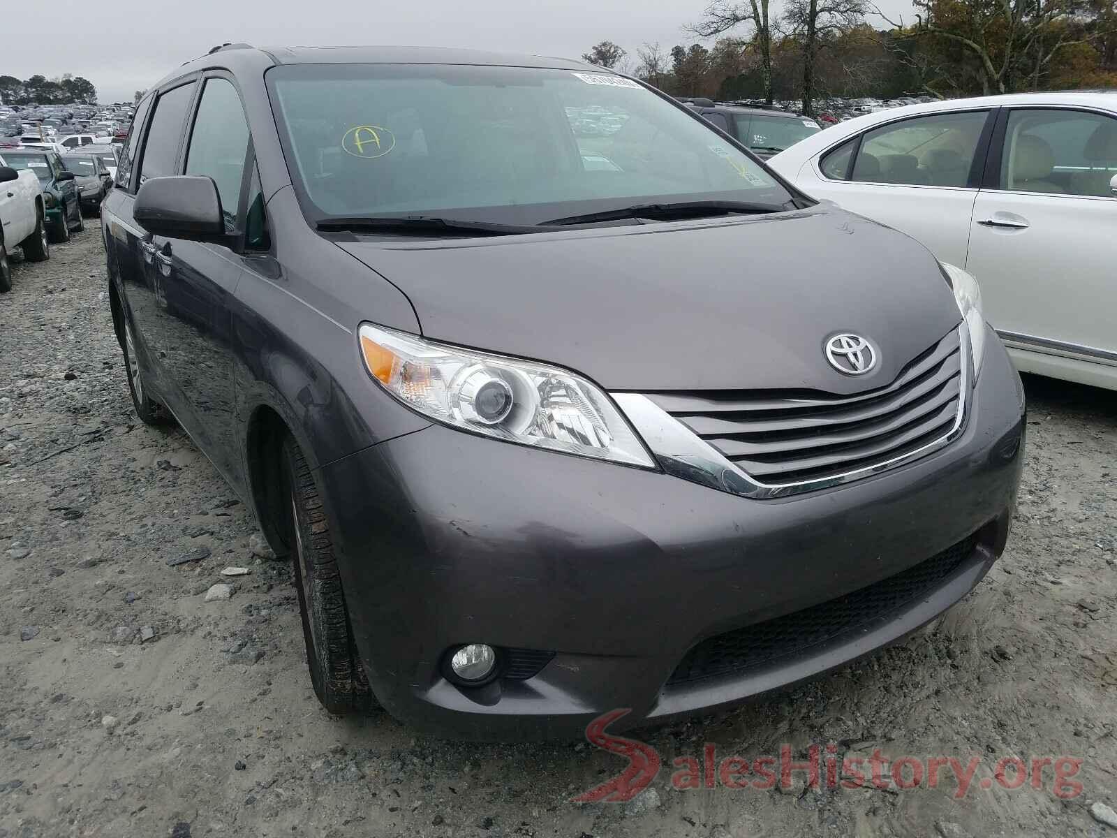 5TDYK3DC6GS762792 2016 TOYOTA SIENNA