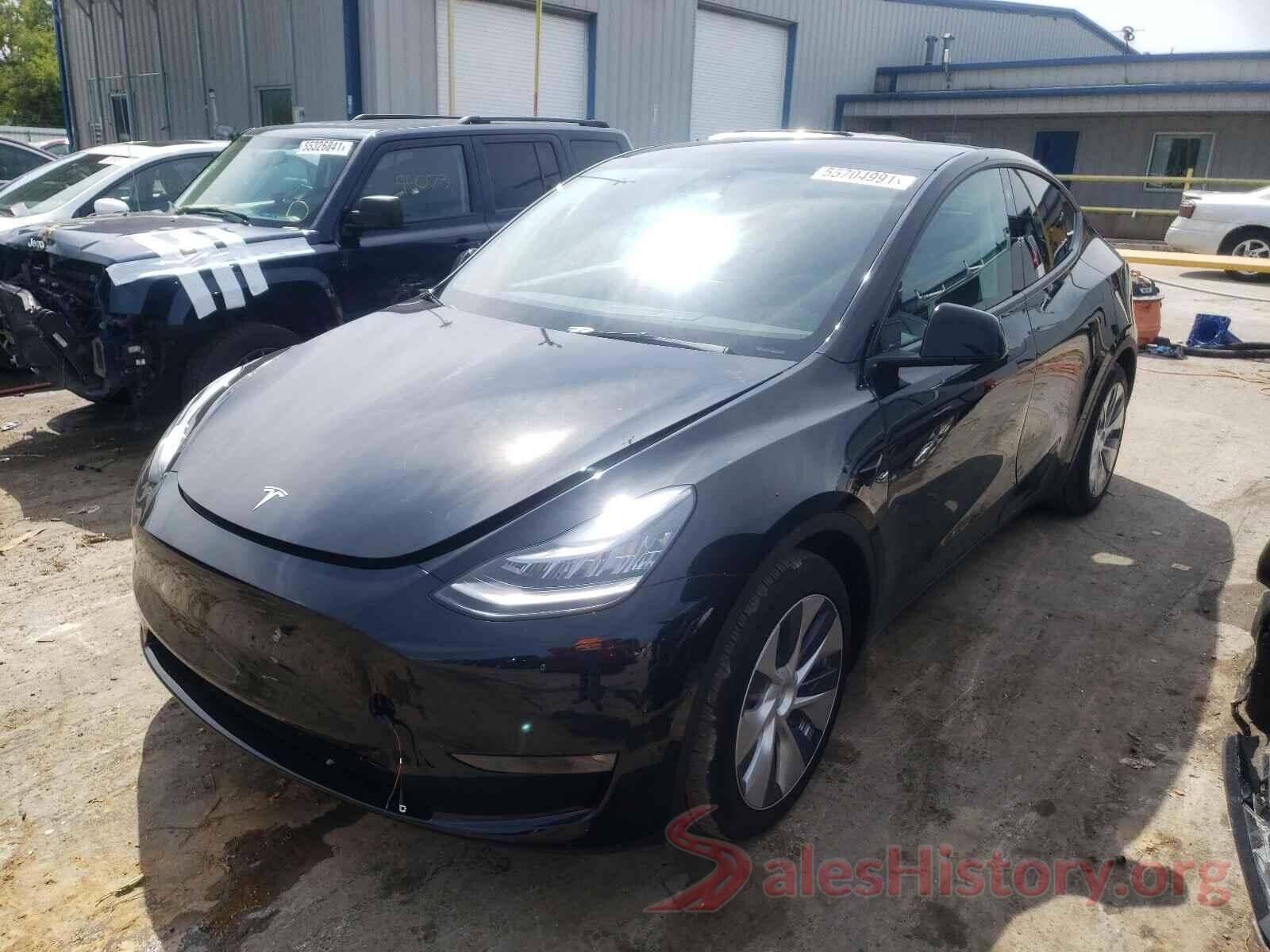 5YJYGAEE8MF112593 2021 TESLA MODEL Y