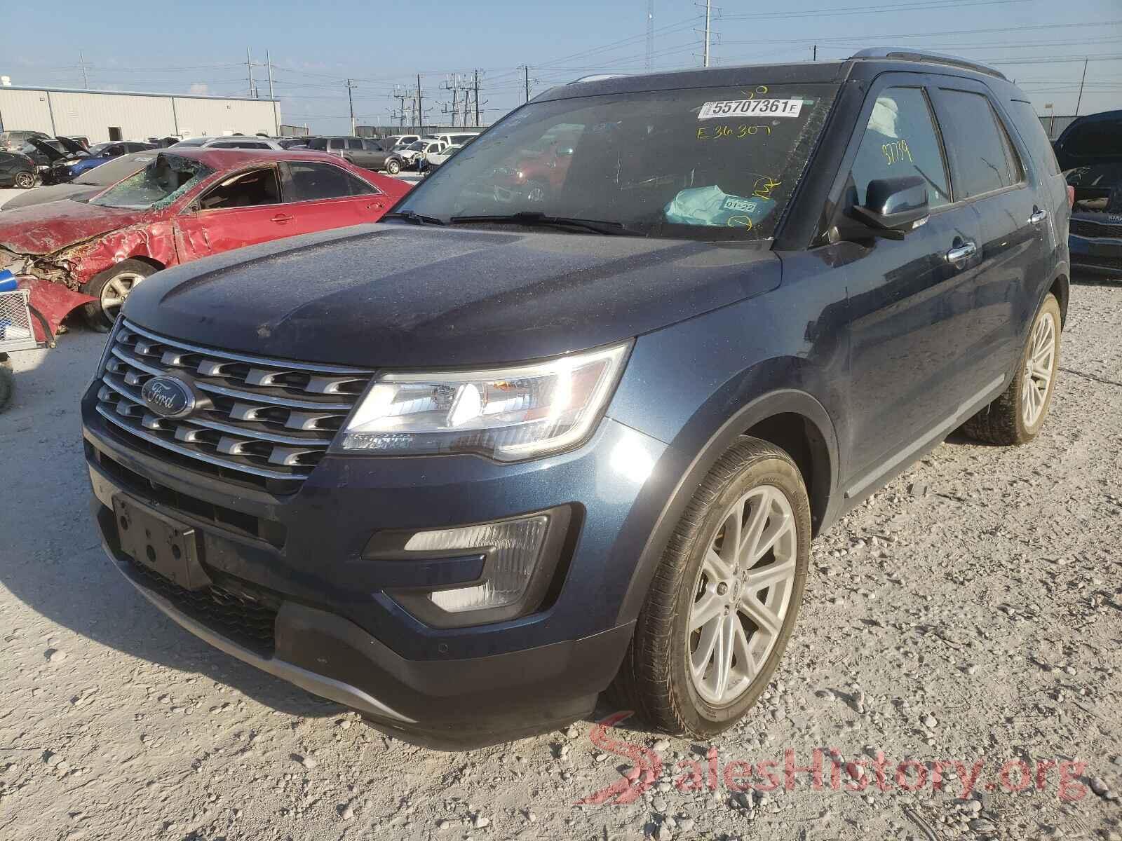 1FM5K7F86HGE36307 2017 FORD EXPLORER