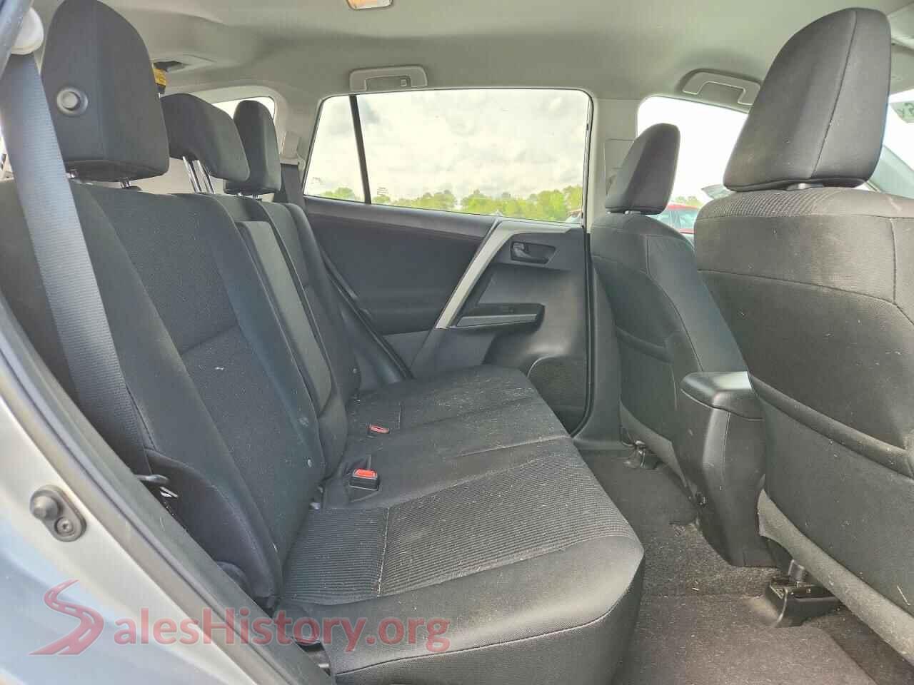 2017 TOYOTA RAV4 VIN 2T3BFREV3HW593473, VIN plate