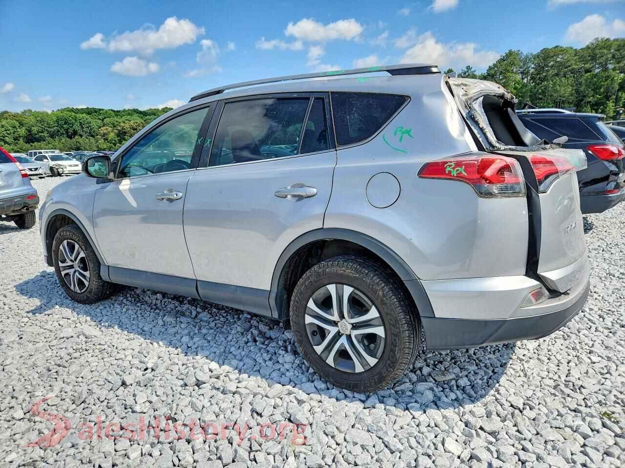 2017 TOYOTA RAV4 VIN 2T3BFREV3HW593473, front view