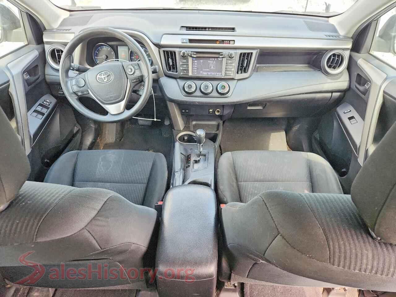 2017 TOYOTA RAV4 VIN 2T3BFREV3HW593473, interior dashboard