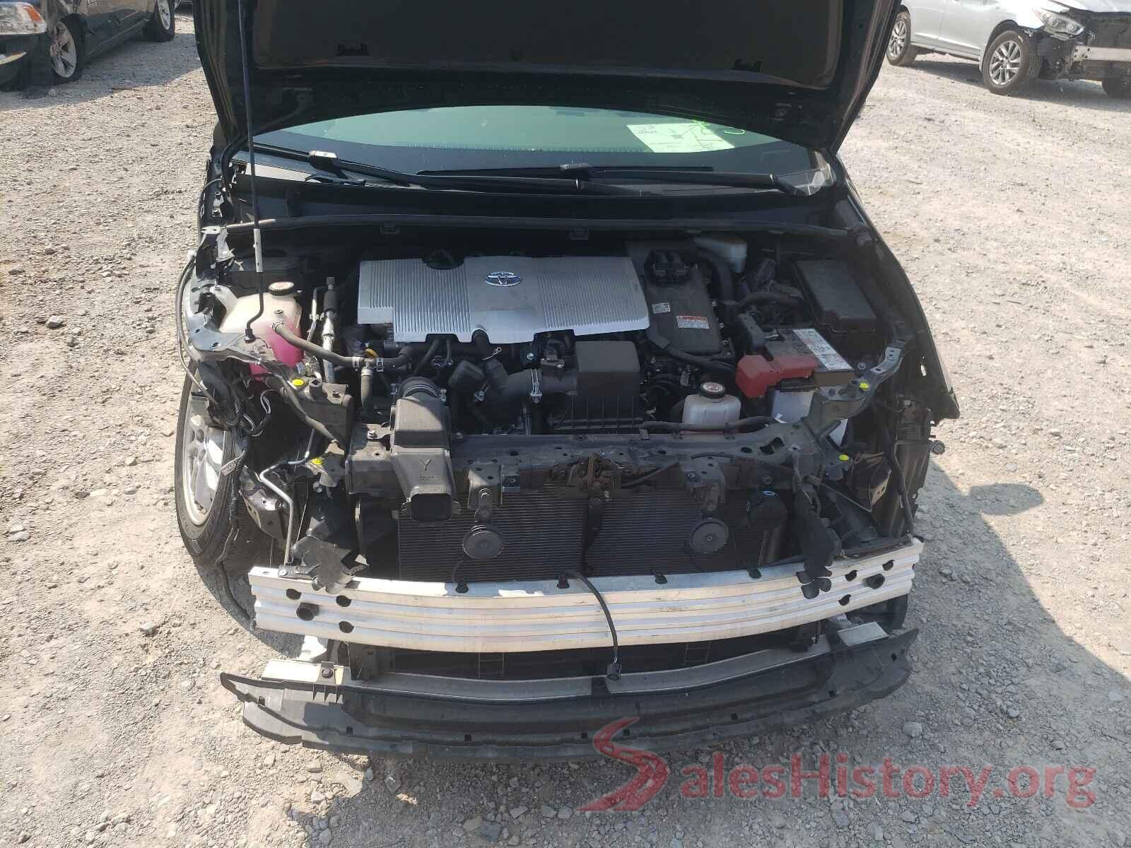 JTDKARFU5K3077520 2019 TOYOTA PRIUS