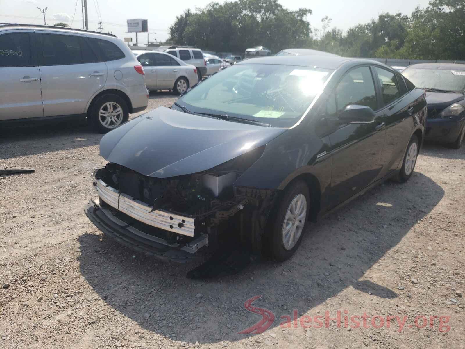 JTDKARFU5K3077520 2019 TOYOTA PRIUS